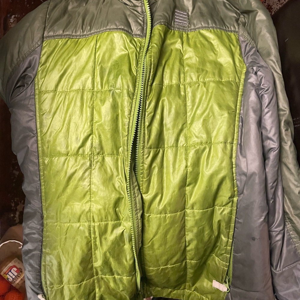 Winter jacket very warm.